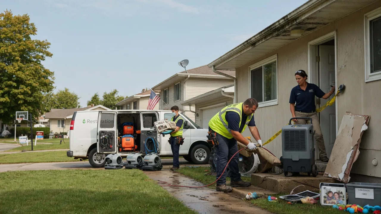 Water Damage Restoration in Murrayville, IL near me